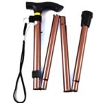 Foldable walking stick