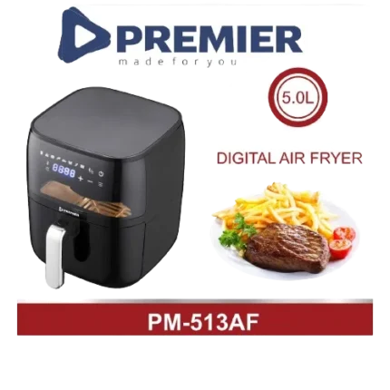 Premier 5.0L Digital Air Fryer- PM-513AF