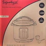 Signature 10L Electric pressure cooker