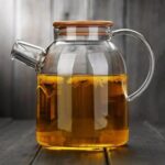 1.8 litres glass tea pot