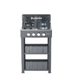 Premier Four Burner Table Top With Standing Shelves