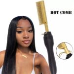 Electrical Hair Straightening & Curling Hot Comb