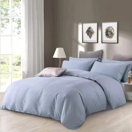 4pc Plain Duvet Cover Set (Soft Glam Edition)