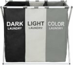 3 Grid Foldable Laundry Basket