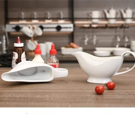 Fine Porcelain Gravy Boat Sauce Bowl