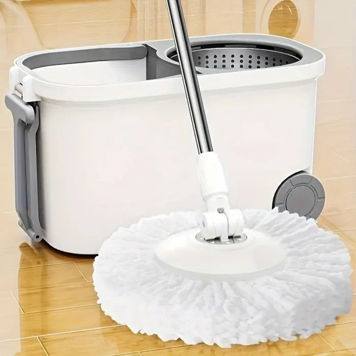 Magic Spin Mop Bucket With 4 Wheels