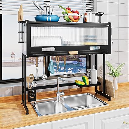 Multi-Purpose Kitchen Storage /Drain Rack