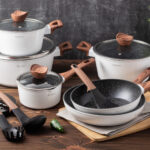Edenberg 15pc cookware set with kitchen tools