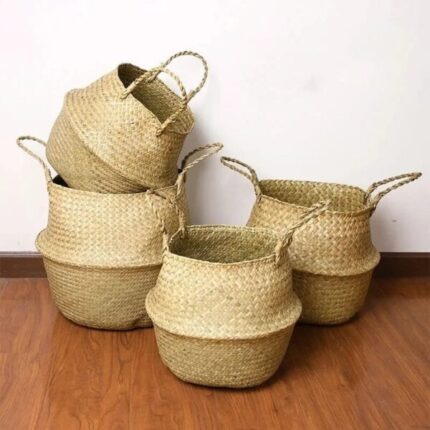 Firm Rattan Handmade Baskets