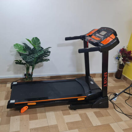 Auto incline Treadmill with massage belt