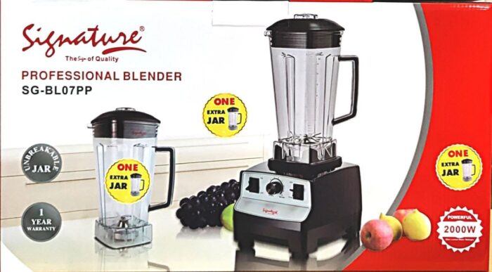 Signature Commercial Blender( with Extra Jug)