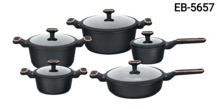 Edenberg 10pc Cookware Set. EB5657