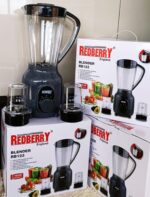 Redberry 3-in-one Blender - 1.5L, With Grinder And Mincer