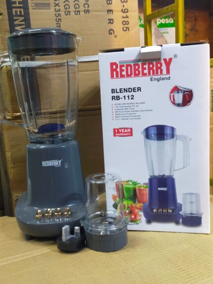 Redberry 1.5 Litre 2In1 Blender