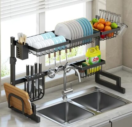 Over The Sink Single Layer Dish Rack