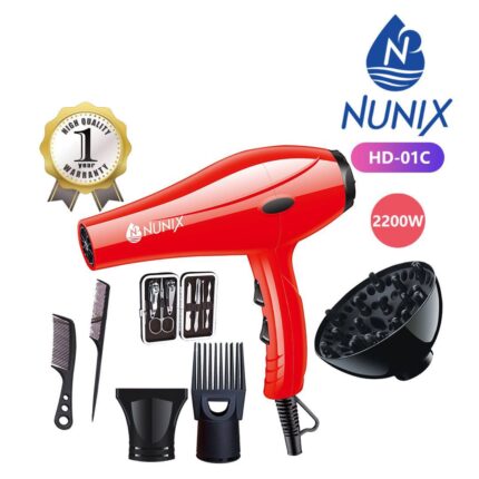 Nunix HD-01C Red Blowdry