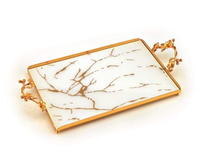 Marble White Deco Tray