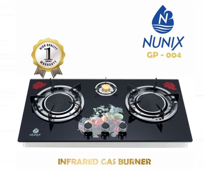 NUNIX Infrared Three Gas Burner