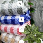 Soft warm fleece blanket.