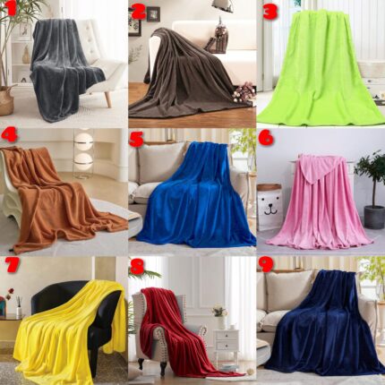 Throw Velvet Fleece Blanket (6*6)