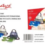 4pc Signature Borosilicate storage bowls