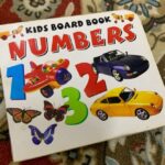Kids board book:Numbers.