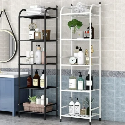 5 tier metallic rack