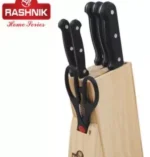 Rashnik Knife Set With Wooden Base