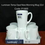 6pcs Luminarc Opalware Tea & Coffee Mug