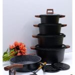 BLOCK 13Pcs Granite Coating Cookware