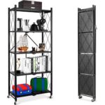 5 Tier Metallic kitchen rack