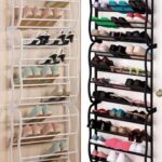 Over the Door Metallic Shoe rack.
