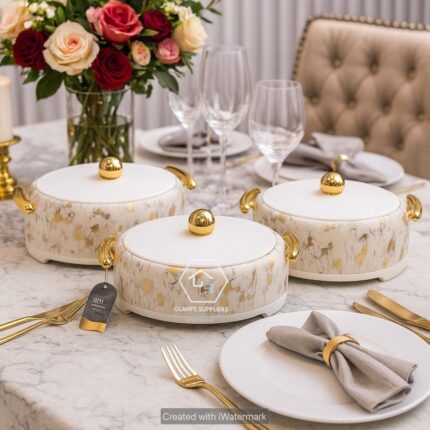 Forever Gold marble Hotpots