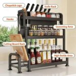3 tier multifunctional spice rack.
