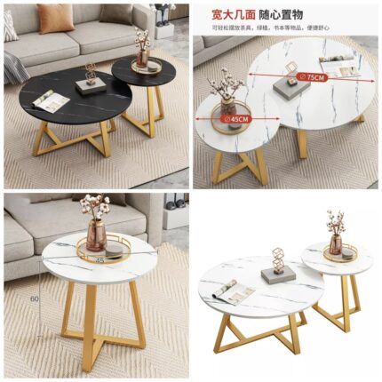 Nesting Nordic luxury coffee table