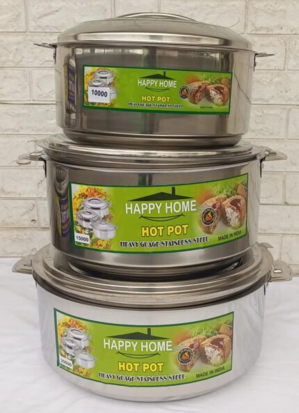 3 pieces Happy home hotpots