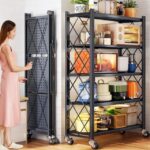 Foldable kitchen rack