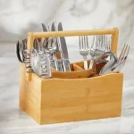 Bamboo Cutlery holder/Organizer