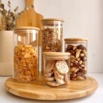 Bamboo rotating tray/Lazy Susan