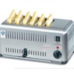 Commercial bread toaster.