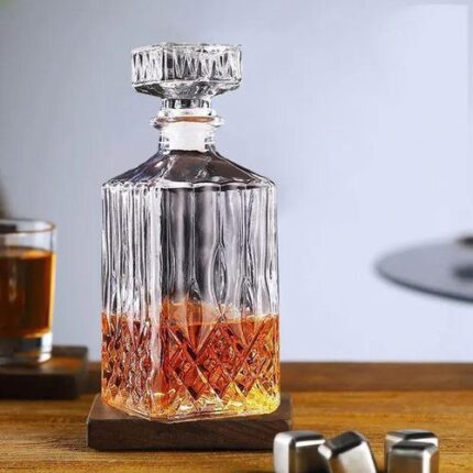 Square Whiskey Decanter