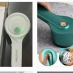 Electric lint remover.