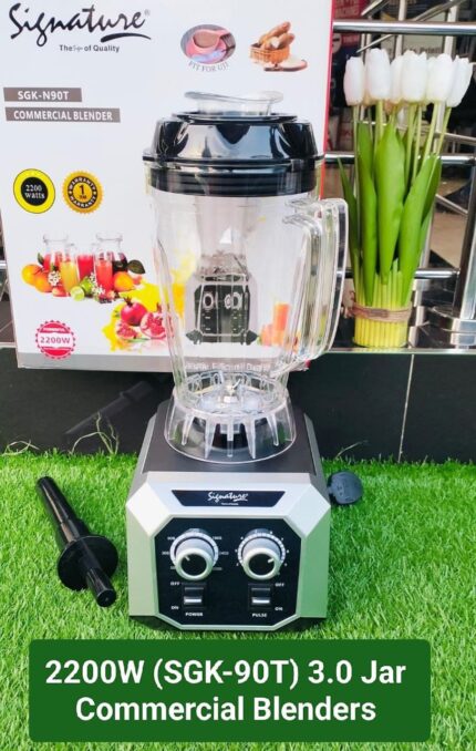 Signature Commercial Blender with 3 Ltr Jar SGK-90T.
