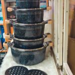 UCC Black 12pcs cookware set