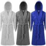 Hooded Cotton Bathrobes