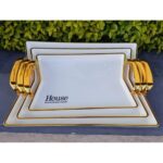 Acrylic Tea Tray Set