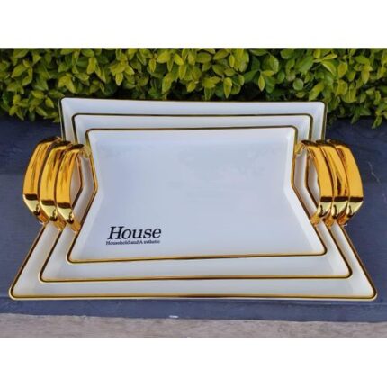 Acrylic Tea Tray Set