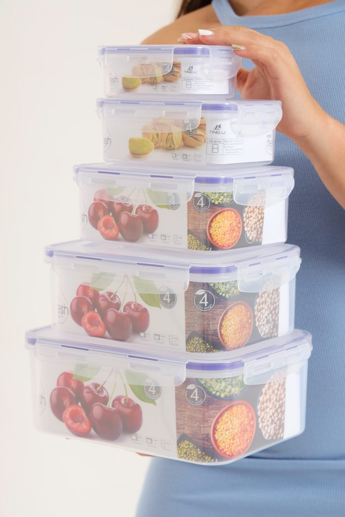 5pc Real Fresh Food Containers