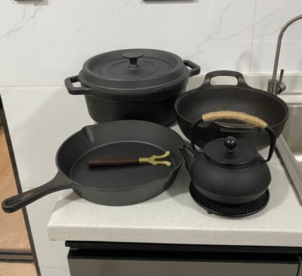 Heavy Duty Cast Iron Cookware Set