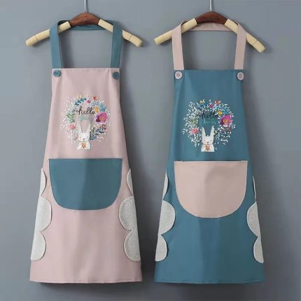 Adult Kitchen Apron With Design.